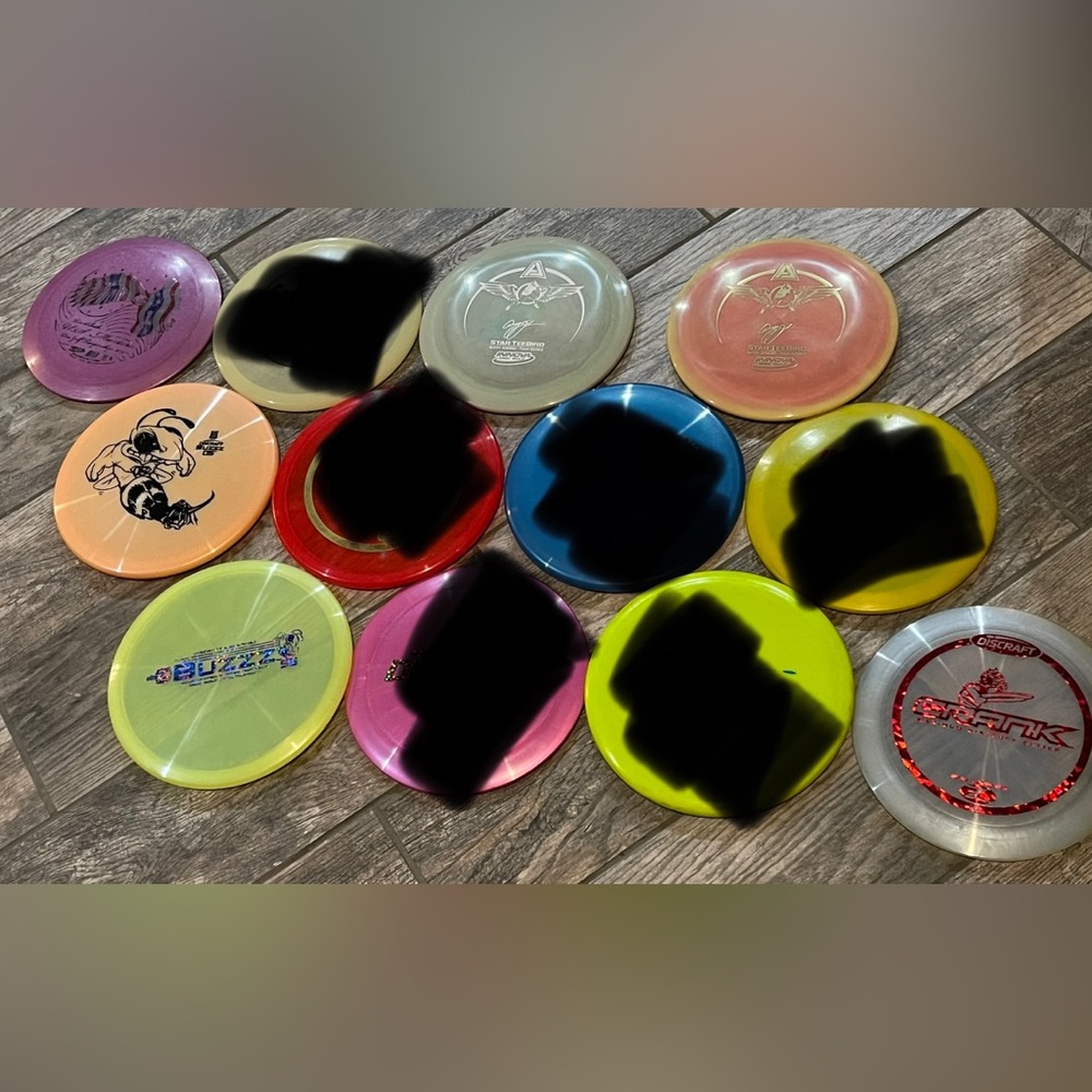Lot of Disc Golf Discs